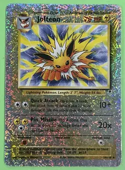 Pokemon TCG Jolteon Legendary Collection Reverse Holo Rare Card 14/110 NEAR MINT - Image 1