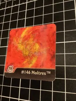 78 Moltres # 146 Pokemon Artbox Action Flipz Series 1 | 1999 Vintage See Photos - Image 2