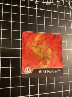 78 Moltres # 146 Pokemon Artbox Action Flipz Series 1 | 1999 Vintage See Photos - Image 3