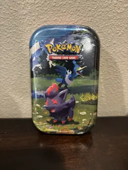 Pokemon TCG: Mega Evolution Ascended Heroes - Mini Tin - Zorua Brand New Sealed - Image 1