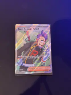 Pokemon Team Rockets Petrel Full Art Trainer Destined Rivals Card 226/182 - Image 1