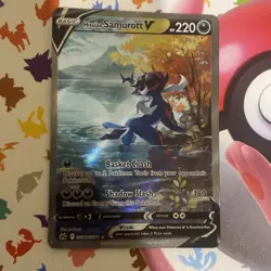 Pokemon Cards Hisuian Samurott V GG51/GG70 Crown Zenith Galarian Gallery Holo NM - Image 1