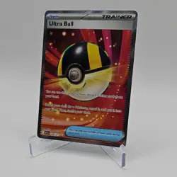 Pokemon Ultra Ball Trainer-Item Ultra Rare Full Art Holo 264/217 - Image 2