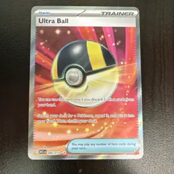 Pokemon Ultra Ball 264/217 ASC Trainer-Item Full Art Holo Rare English - Image 1