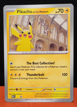 Pokemon Pikachu At The Museum x Natural History London Jumbo Card - Sealed x8 - Image 2
