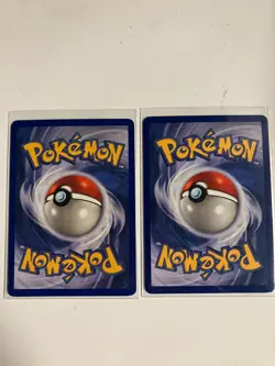 Vintage, First Edition Pokemon Fossil Cards Character Evolution Set of 2 - Image 2