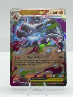 Pokemon TCG Mega Charizard X EX Phantasmal Flames 013/094 Double Rare Holo HP360 - Image 1