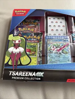 Pokemon TCG Tsareena EX Premium Collection Promo Booster Box - Image 2