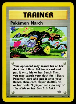 Pokemon March 102/111 Neo Genesis Common #5 - Image 1