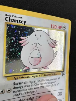 Pokemon TCG Base Set 2 Holo Chansey 3, Clefable 5, Clefairy 6 Lot SWIRLS/SPIRALS - Image 5