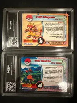 Pokemon Topps Chrome series 2 card lot. Spectra Chrome. Graded. - Image 2
