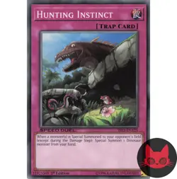 Yugioh Hunting instinct SS03-ENA25 Common 1st Edition NM - Image 1