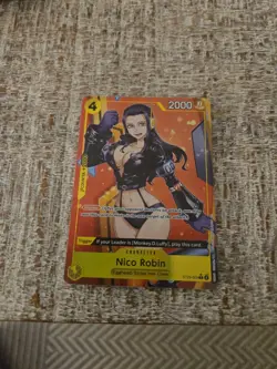 One Piece CCG TCG Nico Robin ST29-009 Alt Art English Card Egghead - Image 1