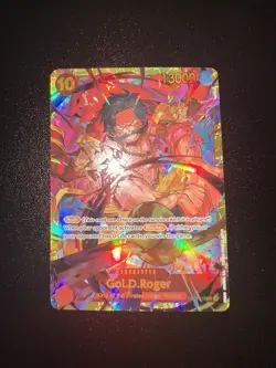 One Piece CCG Gol.D.Roger SEC OP09-118 Emperors in the New World English - Image 1