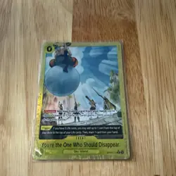 You're the One Who Should Disappear Alternate Art OP06-115 PRB-02 Gold Foil NM! - Image 2