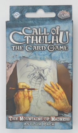 CALL OF CTHULHU: THE CARD GAME THE MOUNTAINS OF MADNESS ASYLUM PACK SEALED 2008 - Image 1