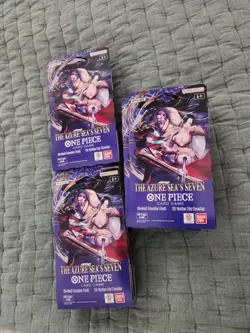 Bandai The Azure Sea's Seven One Piece Card Game Booster Packs X23 English - Image 2