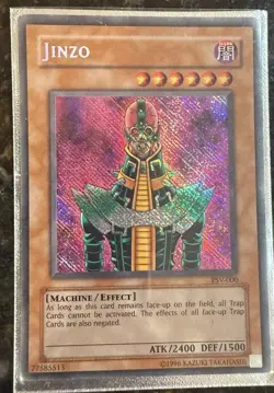 Jinzo PSV-000 Unlimited Holo | Pharaoh’s Servant | Vintage Yu-Gi-Oh Card LP - Image 4