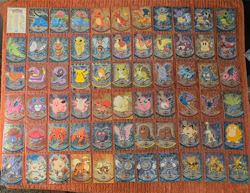 Pokemon Topps Series 1 Complete UK Print Silver Foil 90 Card Set NM-LP - Image 1
