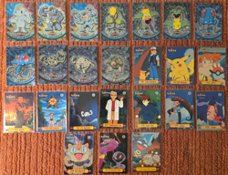 Pokemon Topps Series 1 Complete UK Print Silver Foil 90 Card Set NM-LP - Image 2
