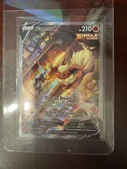 Flareon V SWSH179 SWSH: Sword & Shield Promo Card Holo Near Mint - Image 1