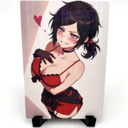 The Coffin of Andy and Leyley Ashley Graves Sexy Anime Waifu Goddess Story Card - Image 1