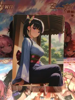 Beautiful Waifu Card Goddess Story CCG Anime Waifu Double Sided - Image 1
