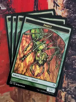 MTG Card: (4x) Insect Token (012) (Masters 25) - Image 1