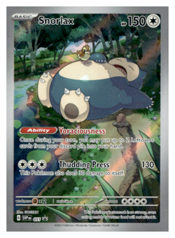 Snorlax 051 Sv: Scarlet & Violet Promo Cards Holo - Image 1