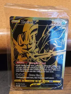 Zacian V SWSH076 SWSH: Sword & Shield Promo Cards Holo - Image 1