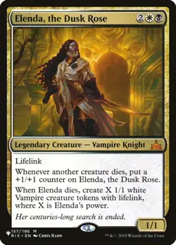 ~1x Elenda the Dusk Rose x1 ~NM~ The List Magic the Gathering MtG~ - Image 1