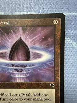 Lotus Petal - Tempest - Magic The Gathering - Vintage 1997 - Image 3