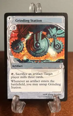 MTG Grinding Station (Future Sight) Mystery Booster 2 Regular NM MB2 - Image 1