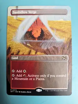 Magic the Gathering: #373 Sunbillow Verge Borderless - Image 1
