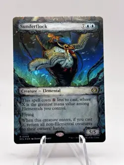 Sunderflock 0309 Showcase Foil Lorwyn Eclipsed ECL MTG NM - Image 1