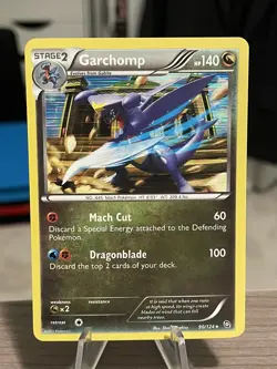 Pokemon Garchomp Dragons Exalted 90/124 Holo Rare NM/LP - Image 1