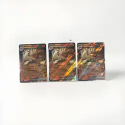 Lot of 3 Pokemon Ninetales ex 038/197 Double Rare Obsidian Flames NM TCG Holo - Image 1