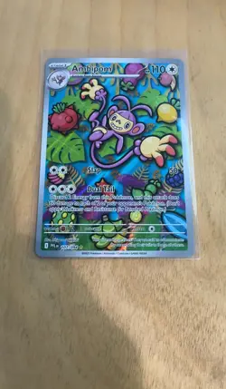 Ambipom Illustration Rare ME02: Phantasmal Flames 107/094 NM Holofoil Pokemon - Image 1