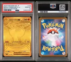 PSA 10 Mega Charizard X ex MUR 116/080 Inferno X M2 Pokemon Card Japanese 2025 - Image 4