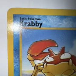 Krabby 51/62 Common 1st Edition Pokemon TCG: Fossil 1999 Wixards - Image 2