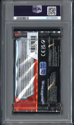 PSA Grade 9 Mint Pokemon Destined Rivals Booster Pack Giovanni and Mewtwo - Image 2