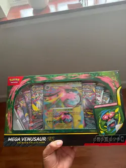 POKEMON MEGA VENUSAUR EX PREMIUM COLLECTION BOX SEALED - Image 1