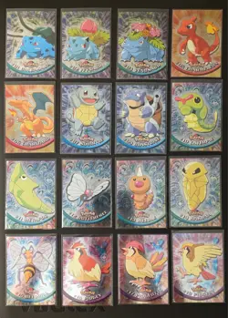 Pokemon Topps Series 1 Near Complete 5th Print Silver Foil 74/81 NM-HP - Image 3