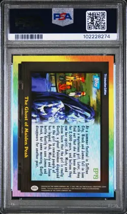 Pokemon PSA 10 The Ghost Of Maiden Peak 2000 Topps #EP19 Series 2 Gastly Gem Mt - Image 2