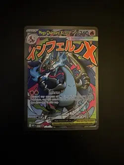 Pokemon Mega Charizard X EX 023 Me: Mega Evolution Promo Holo 360 HP Inferno X - Image 1