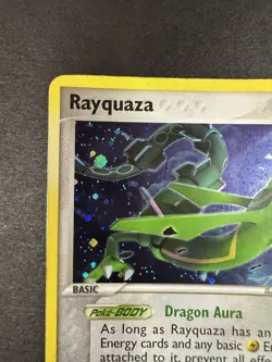 2005 Pokemon Ex Deoxys Rayquaza 22/107 Holo SEE PICS - Image 3