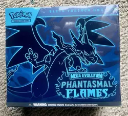 Pokemon Mega Evolution Phantasmal Flames Elite Trainer Box NEW !! - Image 1