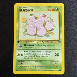 Exeggcute 52/64 1st Edition Pokemon Jungle Set Vintage WOTC - Image 1