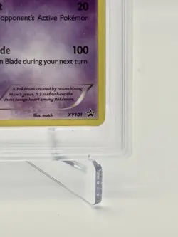 2015 POKEMON XY BLACK STAR PROMOS XY101 MEWTWO-HOLO MEGA MEWTWOPRODUCTS - Image 5