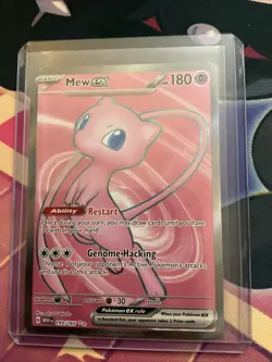Pokemon TCG - Mew ex Full Art Ultra Rare - 193/165 - Scarlet & Violet 151 - Image 1
